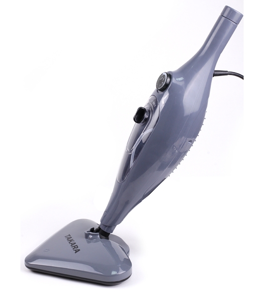 Паровая швабра TAKARA SM-305 серая, 2 в 1, 1700 Вт, 33 г/мин, 450 мл