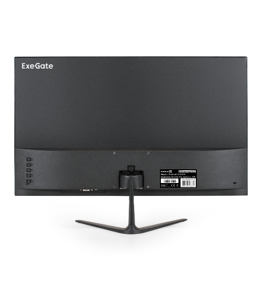 Монитор 23.8' ExeGate ProSmart EV2407A VA 1920x1080, 75 Гц, 5 мс, 16:9, 280 кд/м2, 1xHDMI, 1xVGA, 1x3.5 мм, черный