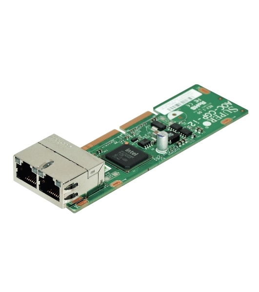 Сетевая карта Supermicro AOM-CGP-I2M Intel i350 MicroLP 2-port Gigabit Ethernet Card