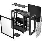 Компьютерный корпус PcCooler C3D510 BK ARGb черный без БП ATX 3x120мм 2xUSB3.0 1xUSB3.1 audio bott PSU, фото4