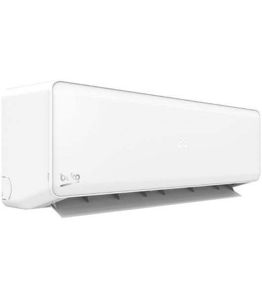 Кондиционер сплит-система Beko SPLIT BRFPA 090/BRFPA 091 9000 BTU, 26 м², 36/42 дБ, охлаждение, обогрев, осушение, белый