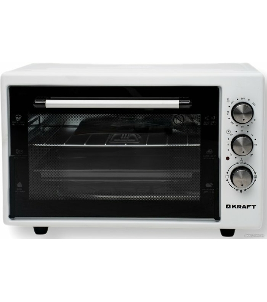Мини-печь Kraft KF-MO 3800 W белая