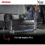 Пылесос вертикальный Tefal X-Force Flex 11.60 Aqua TY9890WO синий/серый, питание от аккумулятора, 130 Вт, уборка сухая/влажная, пылесборник 0.9 л, фото27