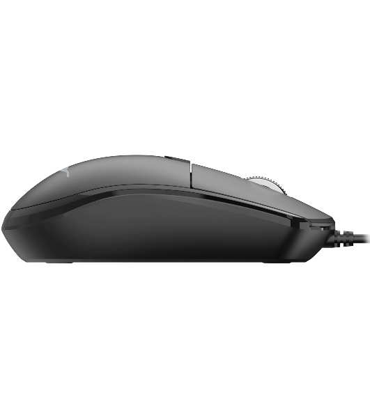 Мышь проводная Acer OMW401 черный, 2000 dpi, USB, кнопки - 4