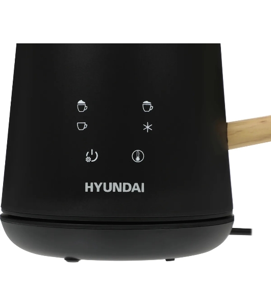Капучинатор Hyundai HMF-P900 500мл черный/коричневый