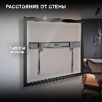 Кронштейн для телевизора Hyundai SL-X2 черный 37'-75' макс.50кг настенный фиксированный, фото10