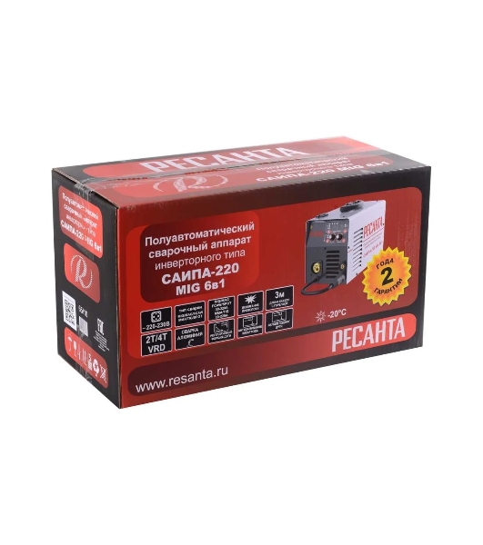 Сварочный аппарат инверторный п/а САИПА-220 Ресанта
