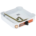 Плита настольная газовая Centek CT-1520 белый, 1.7 кВт, газ, конфорки - 1, эмаль, поворотные переключатели, фото2