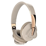 Беспроводные наушники MORE CHOICE HW33 бежевый, накладные, Bluetooth, до 6 ч, фото8