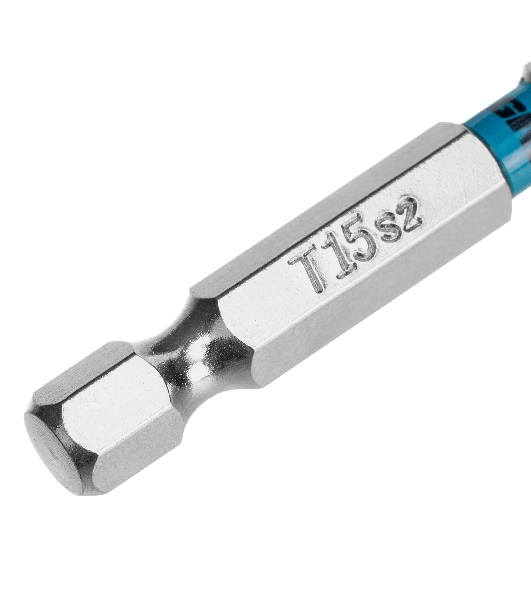 Бита Gross 114609 Torx 15х50 мм, сталь S2, шестигр., 10 шт.