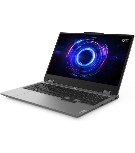 Ноутбук Lenovo LOQ 15IRX10/15.6' Full HD 1920x1080/Intel Core i7 13700HX/16 Gb/512 Gb SSD/nVidia GeForce RTX 5050 8GB/No OS/серый/2.4 кг