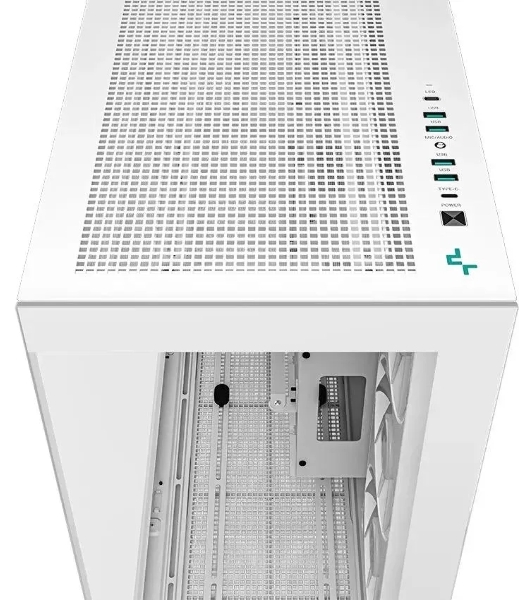 Компьютерный корпус Deepcool CH780 WH белый без БП ATX 2x120мм 1x140мм 2xUSB 3.0 audio bott PSU