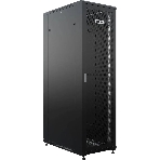 Шкаф серверный NTSS Премиум (NTSS-R42U60120PD/PDD-BL) напольный 42U 600x1200мм пер.дв.перфор. металл 900кг серый 1110мм 150кг IP20 металл, фото 1