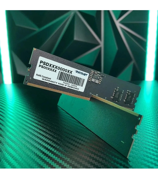 Оперативная память Patriot Signature, DDR5, 32GB (1x32 GB), 5600 MHz, CL46, DIMM
