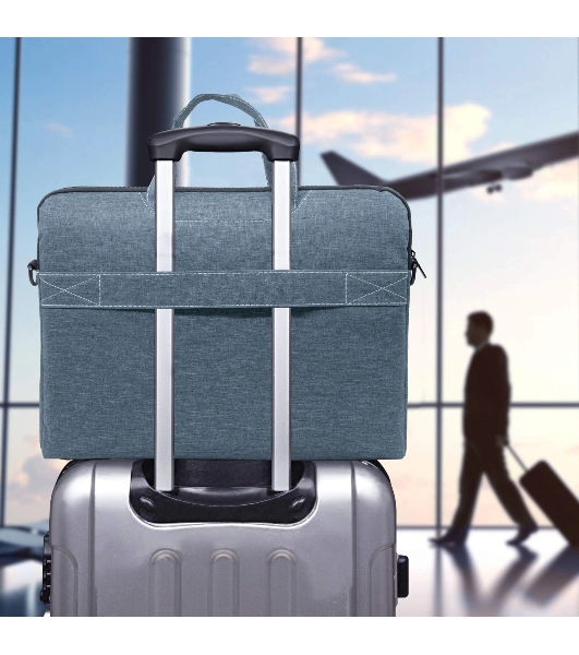 Сумка для ноутбука 15.6' Portcase KCB-165 Grey серый нейлон/полиэстер