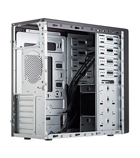 Компьютерный корпус Foxline FL-886-FL500S-U32 ATX case, black, w/PSU 500W 12cm, w/2xUSB 3.0, w/pwr cord, w/o FAN
