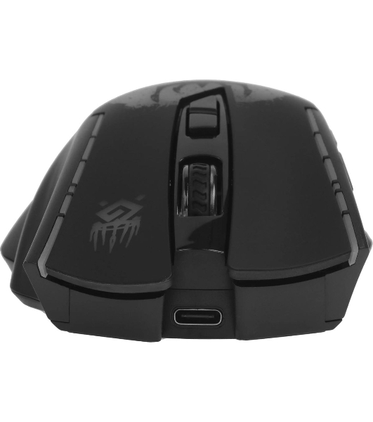 Мышь беспроводная Defender Kronos GM-695 черный, 1600 dpi, радиоканал, USB, кнопки - 7