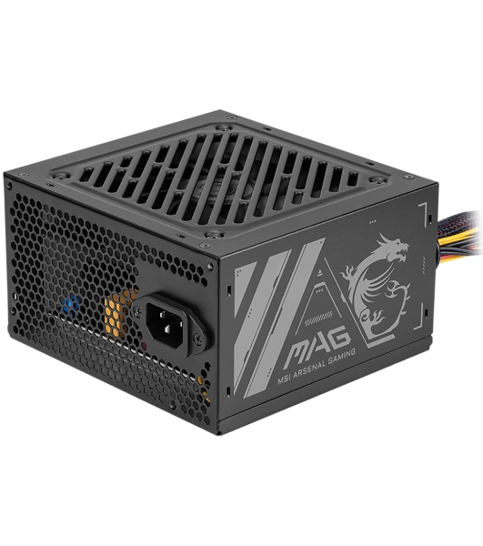 Блок питания MSI MAG A500N-H 500W, Non-Modular