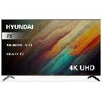 Телевизор Hyundai 75' H-LED75BU7006 черный LED UHD 60Hz Smart TV, фото 1