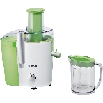 Соковыжималка Bosch MES25G0 белый/зелёный, центробежная, 700 Вт, 1250 мл, механическое, фото 1