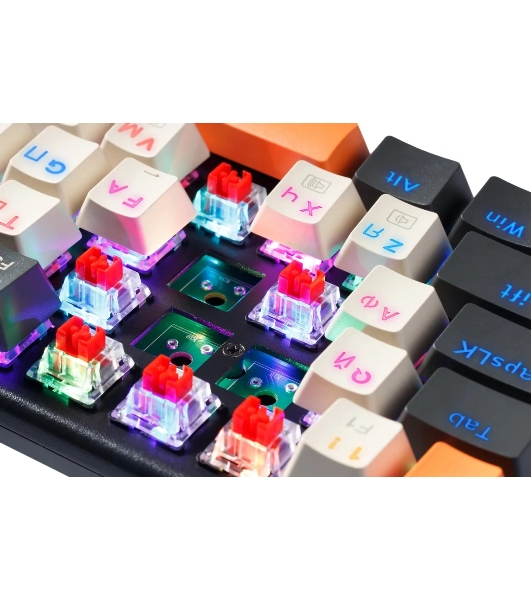 Клавиатура Redragon Ryze проводная, USB Type-A, чёрный