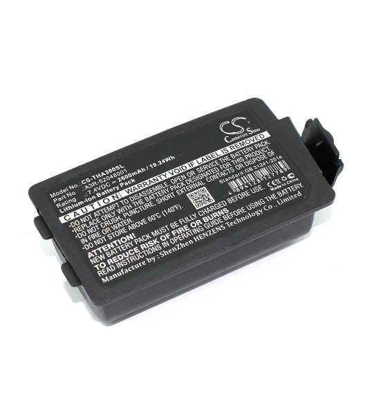 Аккумуляторная батарея CS-THA300SL для терминала сбора данных TSC Alpha 3R 7.4V 2600mAh