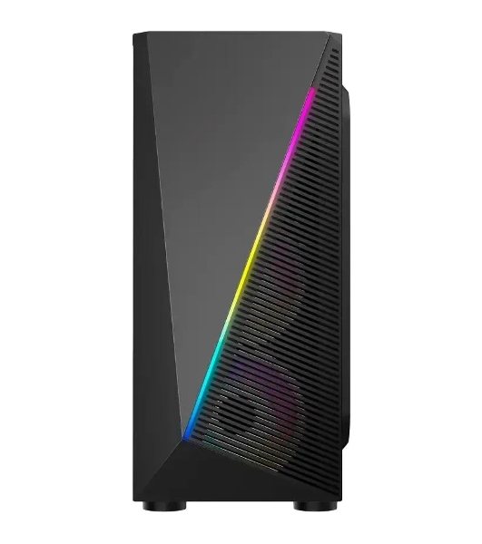 Компьютерный корпус Bloody BD-CC102F черный без БП mATX 2x120мм 2xUSB 2.0 1xUSB 3.0 audio bott PSU