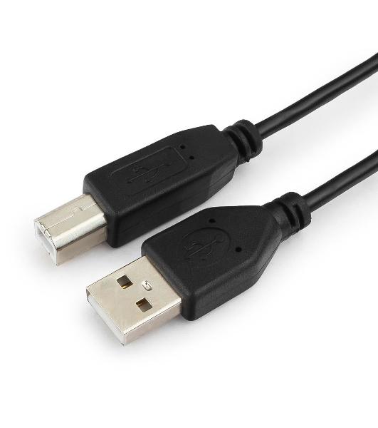 Кабель USB2.0 Гарнизон GCC-USB2-CMBM-1M, Type-C/BM, медь, 1м, черный, пакет