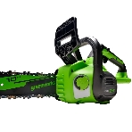 Цепная пила аккумуляторная GreenWorks G24CS25K4, 24V, 25 см, c АКБ 4А·ч и ЗУ (2007707UB), фото7