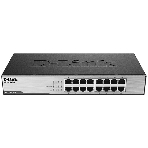 Коммутатор D-Link DES-1016D/I1A, 16×100 Мбит/с, неуправляемый, фото 1