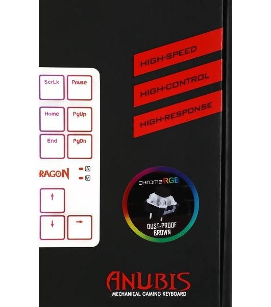 Клавиатура беспроводная Redragon Anubis беспроводная, USB, Bluetooth/Радиоканал, белый