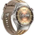 Умные часы HUAWEI Watch GT 6 Pro ATM-B29, 1.47' AMOLED, Wi‑Fi, Bluetooth, NFC, 5 ATM/IP69, коричневый / серебристый, фото2