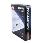 Плита настольная электрическая Centek CT-1517 белый, 2 кВт, индукция, конфорки - 1, стеклокерамика, сенсор, фото4