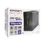 Источник бесперебойного питания Crown CMU-SP800 COMBO USB/800 ВА\480 Вт/7 x компьютерная/евророзетка (C13/Schuko), фото3