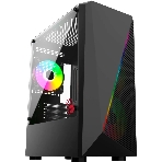 Компьютерный корпус Bloody BD-CC102F черный без БП mATX 2x120мм 2xUSB 2.0 1xUSB 3.0 audio bott PSU, фото 1