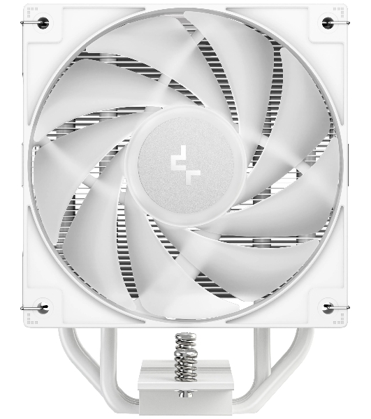 Кулер для процессора DEEPCOOL AG400 WH ARGb V2 белый 120мм алюминий+медь 2100rpm 31.6db 4-pin 220W 152мм