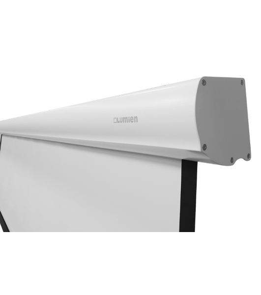 Экран с электроприводом Lumien Master Control 233x366 см (165'), рабочая область 223х356 см, Matte White FiberGlass, черная кайма по периметру 5 см 16:10 LMC-100133