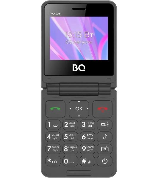 Мобильный телефон BQ 2456 Pocket красный
