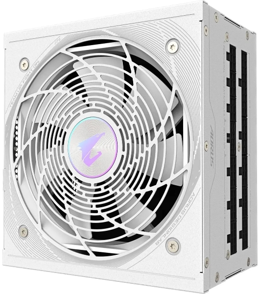 Блок питания Gigabyte ATX 850W GP-AE850PM PG5 ICE Gen.5 80 PLUS platinum (20+4pin) APFC 120мм fan 16xSATA Cab Manag RTL