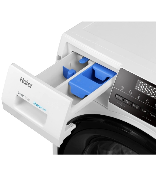 Стиральная машина Haier HW60-BP12929AE белый, загрузка фронтальная 6 кг, 1200 об/мин, класс: А+++