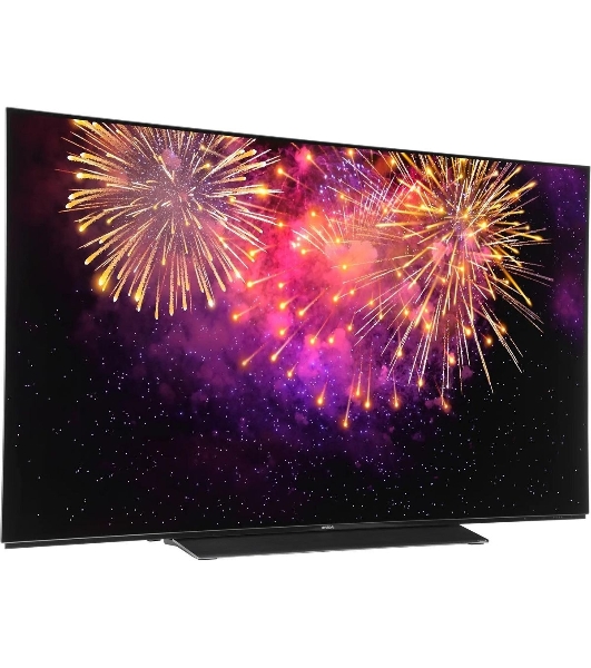 Телевизор Hyundai 55' H-LED55OBU7700 черный OLED UHD 120Hz Smart TV