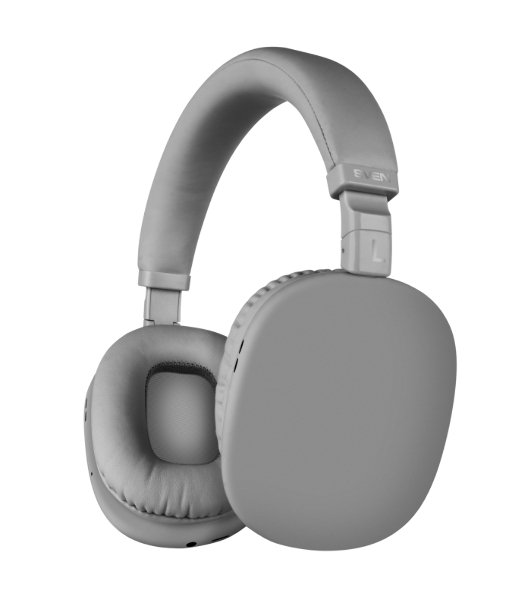 Беспроводные/проводные наушники Sven AP-B325MV серый, накладные, Bluetooth + Jack 3.5 мм, складная конструкция, до 10 ч