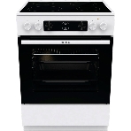 Плита электрическая Gorenje GEC6C40WD белый, конфорок 4 электрических, духовка 71 л, 60 см x 85 см x 60 см, фото2
