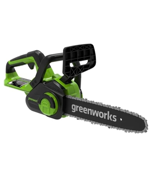 Цепная пила аккумуляторная GreenWorks G24CS25K4, 24V, 25 см, c АКБ 4А·ч и ЗУ (2007707UB)