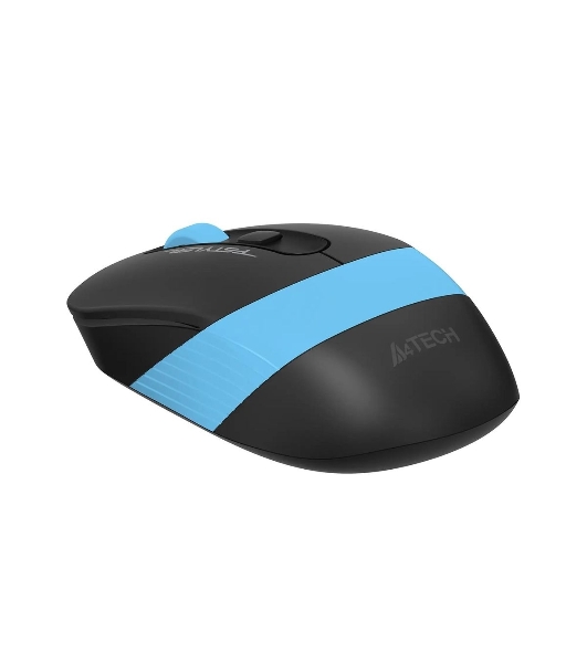 Мышь беспроводная A4Tech Fstyler FG10S черный/синий, 2000 dpi, радиоканал, USB, кнопки - 4