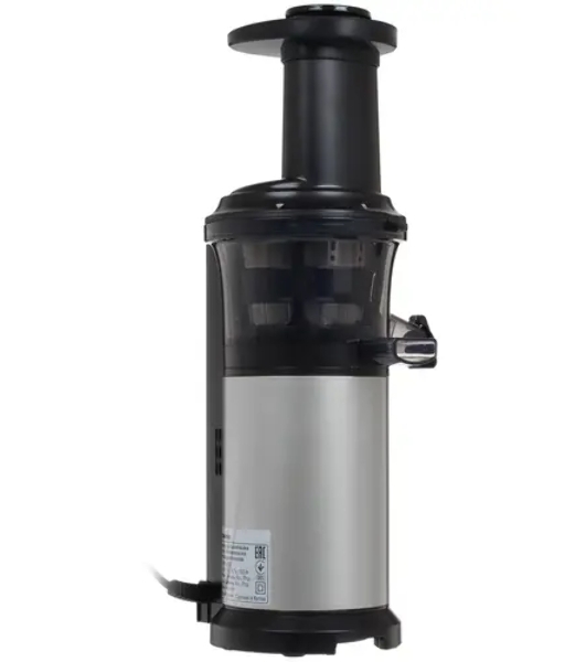 Соковыжималка Panasonic MJ-L500STQ вертик. шнековая , шнеков-1, мощность 150 Вт