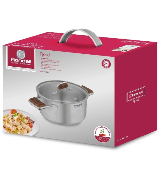 Кастрюля Rondell RDS-1792 Fjord 24 см (5,2 л)