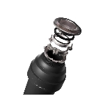 Измельчитель пищевых отходов Kuppersberg WS 550 B, High-Tech, мощность 550 Вт, 3400-3800 об/мин, защита от перегрева, авто выключение, DC мотор, шумоизоляция, уровень шума 70 дБ, черный, фото7