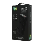 Портативный аккумулятор MORE CHOICE (4620202552815) PB35-20 20000mAh 2USB+1Type-C 3.0A 22.5W+PD20W+QC3.0 LE, черный, фото4