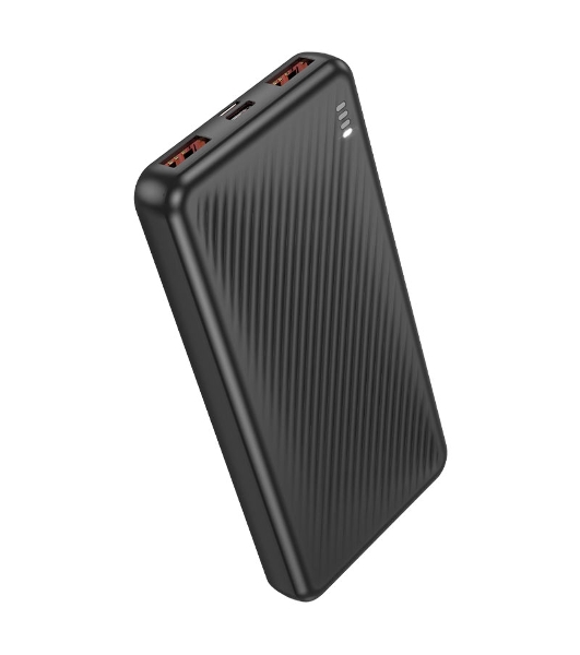 Аккумулятор внешний Borofone BJ56 Graceful, 10000mAh, пластик, PD20Вт, 1 USB выход, Type-C, черный